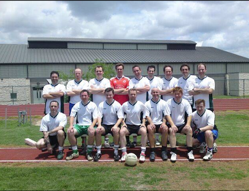Fionn MacCumhaill Dallas GAA first match team photo in 2010